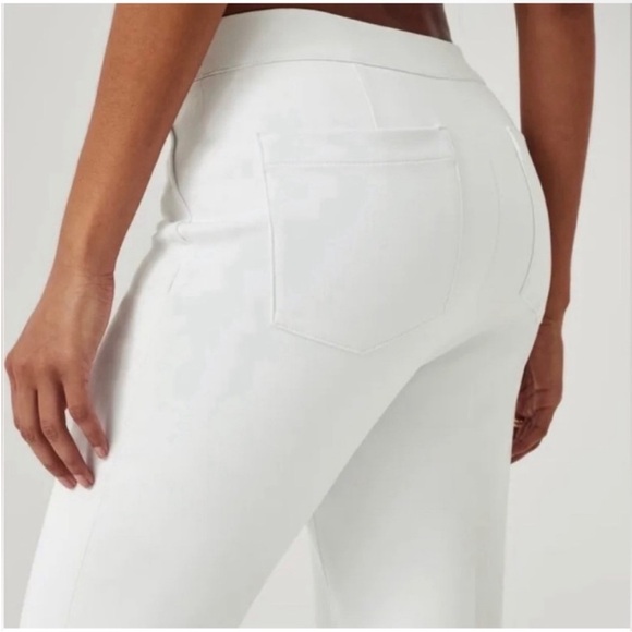 NWT Spanx Slim Straight Pant in White Size Large - Picture 4 of 14